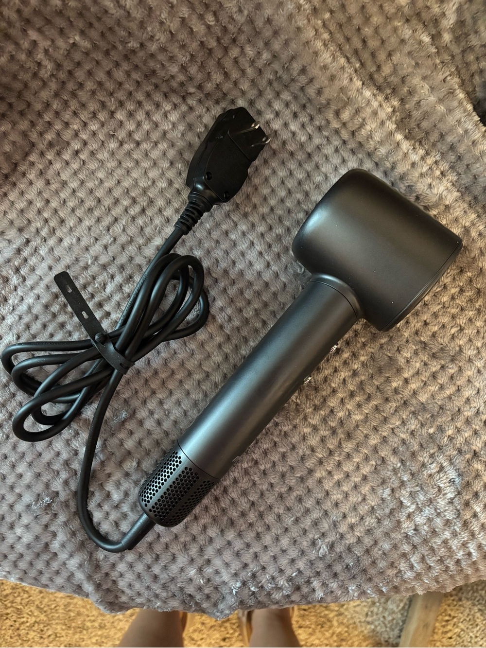 Black Hair Dryer with Power Cord